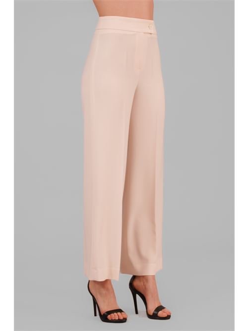 Pantalone in crepe Manuela Riva | PT 14/0813VANIGLIA